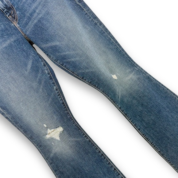 MOTHER SUPERIOR DENIM The Super Cruiser NWT Born to Bite Distressed jeans SZ 28 - Picture 5 of 12